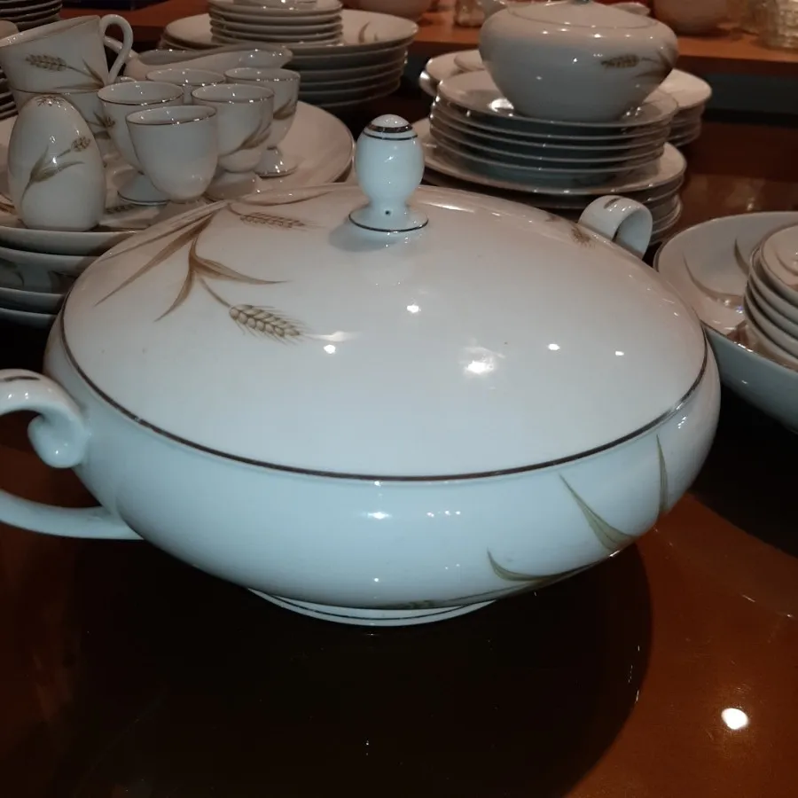 سرویس چینی گل گندمی