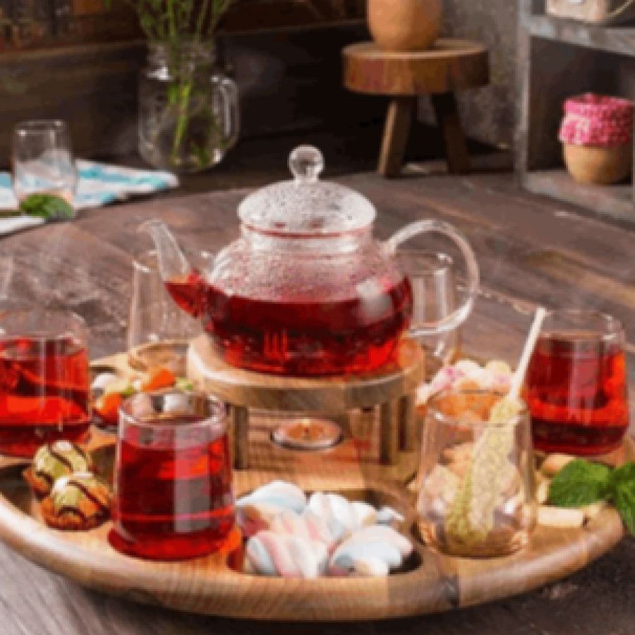 سینی چرخشی گردو لاکچری