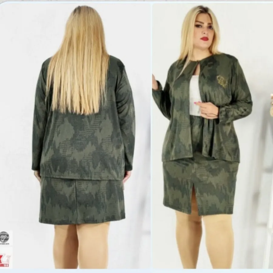 کت و دامن سایز بزرگ