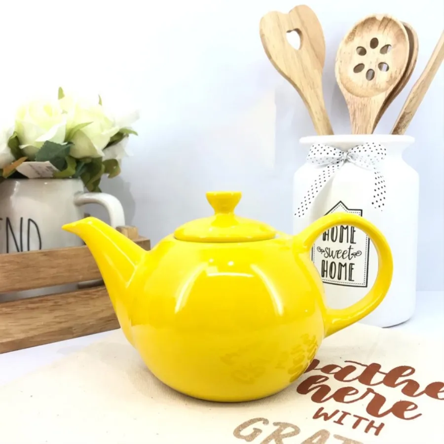 قوری زرد چینی مقصود