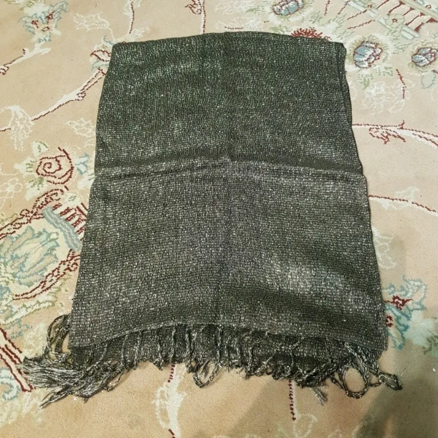 شال نخ لمه طلایی