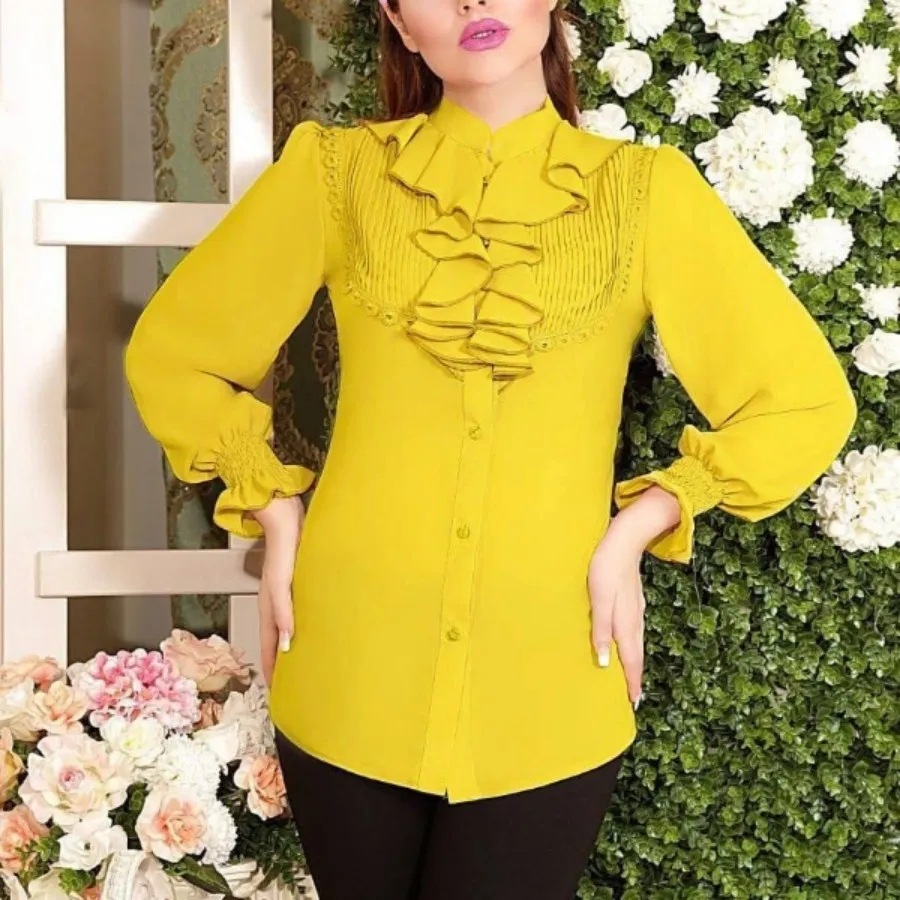 شومیز یقه حلزونی