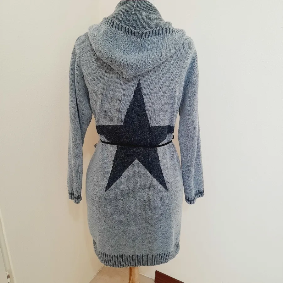 مانتو بافت کلاهدار