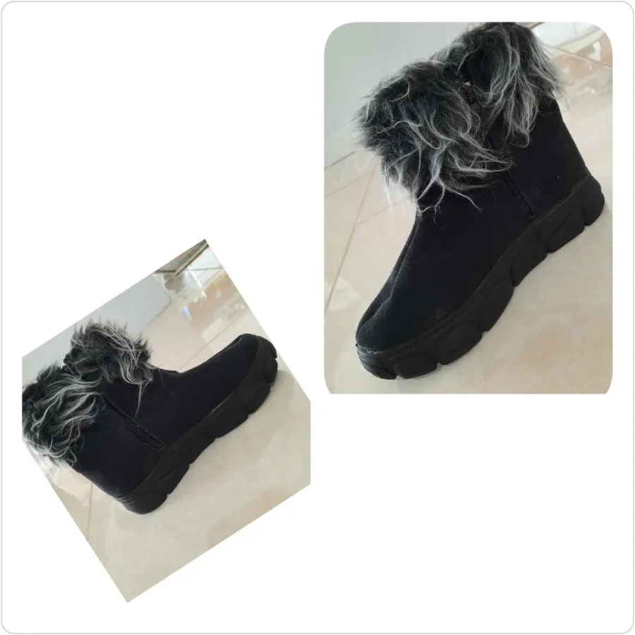 بوت خزدار کاملا نو