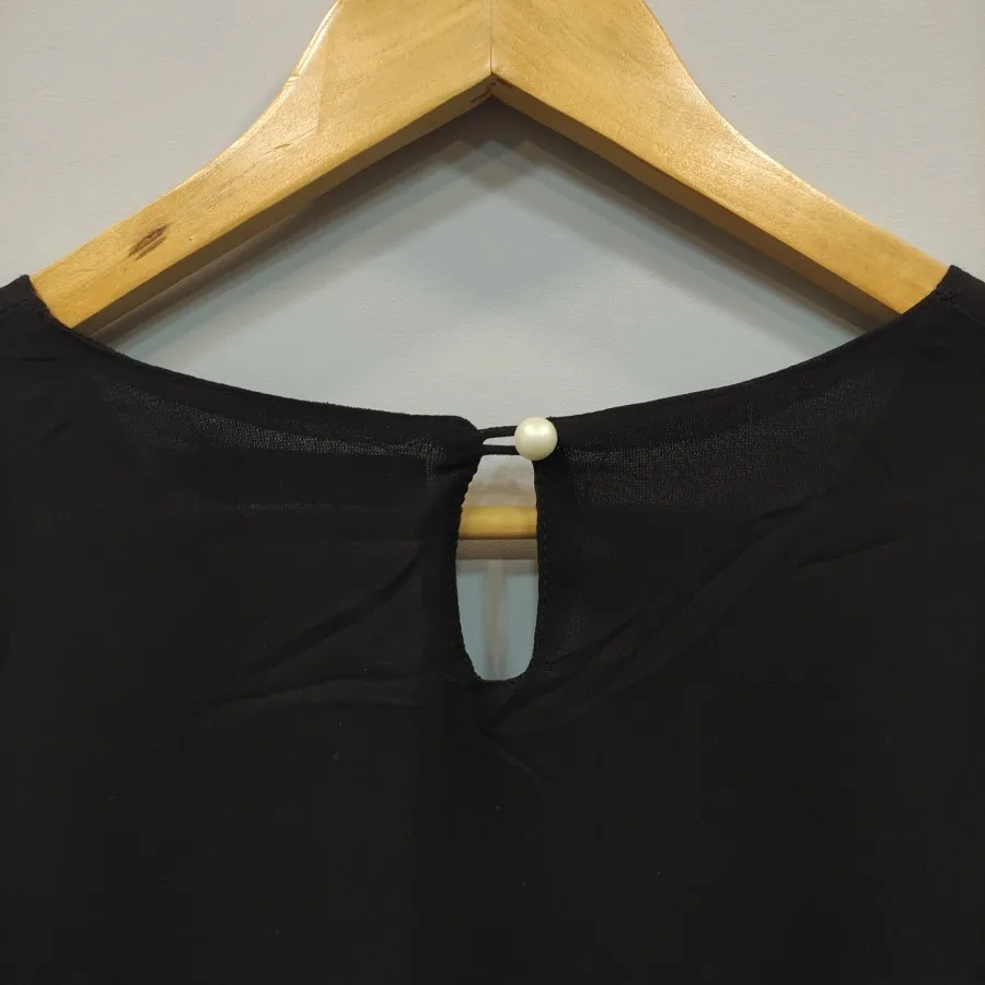 شومیز حریر مرواریدی