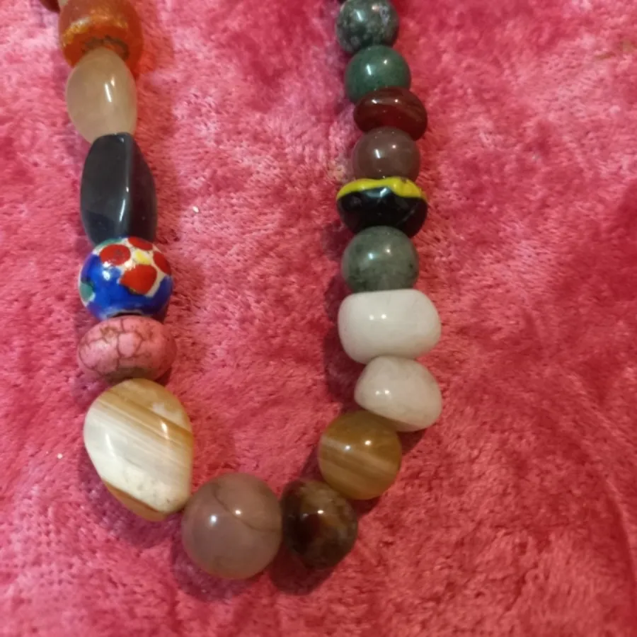 گردنبند سنگ اصل