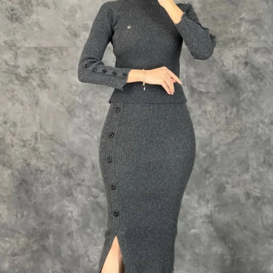 بلوز و دامن بافت