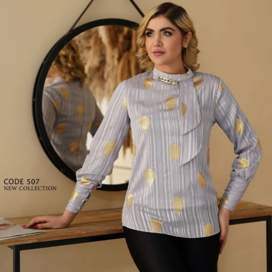 شومیز مجلسی کراواتی