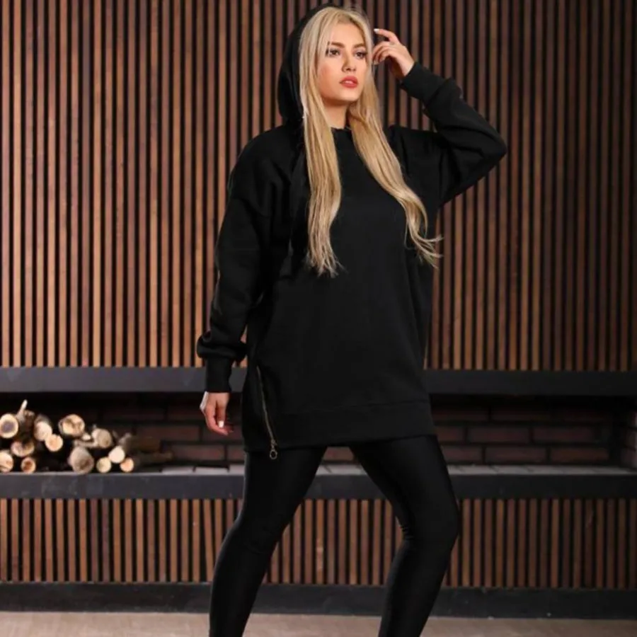 هودی بغل زیپ دار