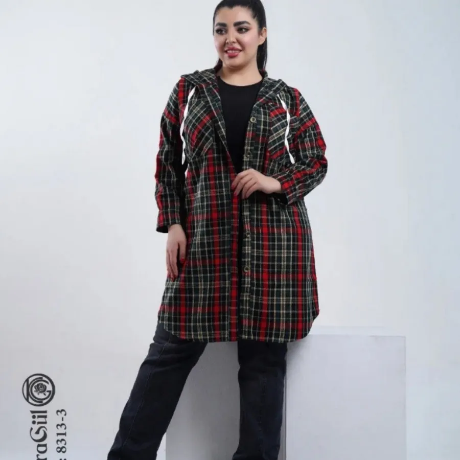 مانتو پشمی سایز بزرگ