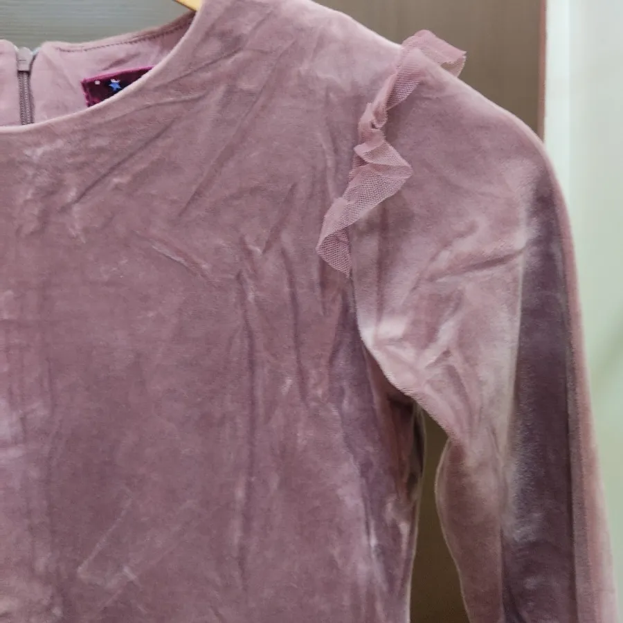 پیراهن مخمل دخترانه