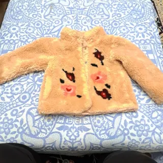 کت دخترانه خز دار