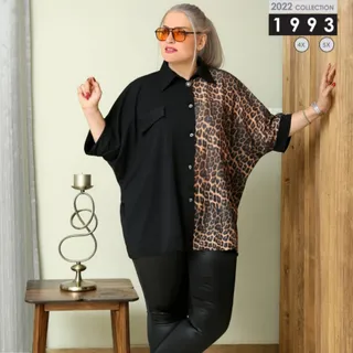 شومیز کیمونو سایز بزرگ