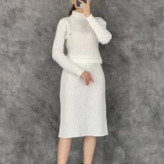 بلوز و دامن بافت