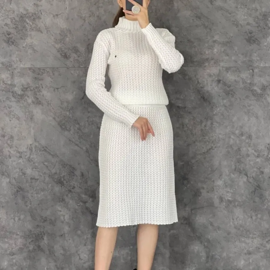 بلوز و دامن بافت