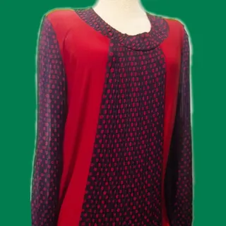 بلوز قرمز ،ترکیبی