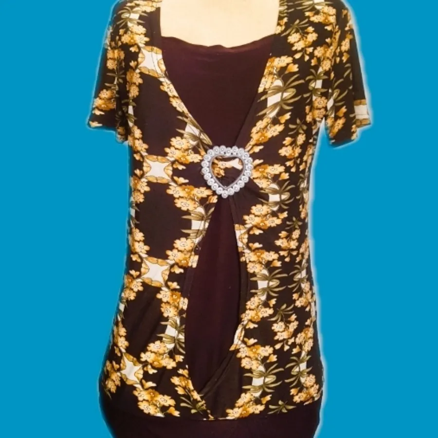 زیر وروی گلدار