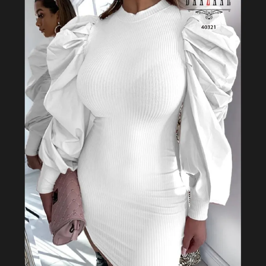 تونیک آستین پفی