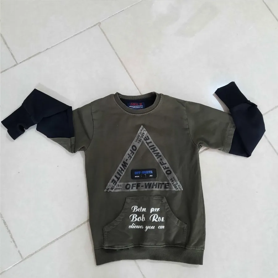 دورس آستین انگشتی پسرانه