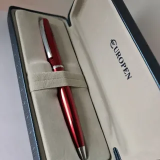 خودکار یورو پن رنگ قرمز