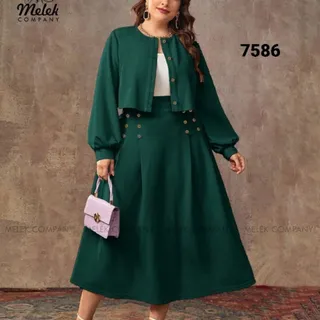 کت و دامن مجلسی سایز بزرگ