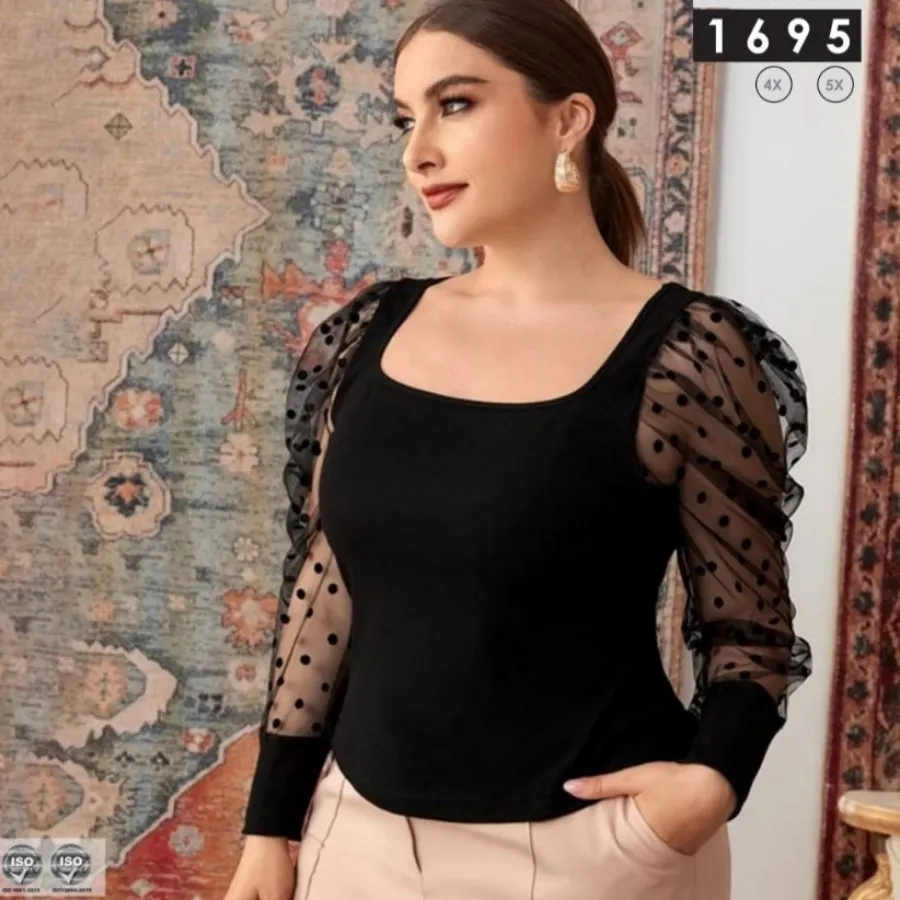 شومیز مجلسی سایز بزرگ