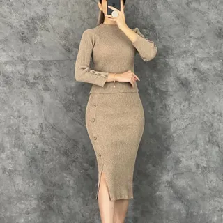 بلوز و دامن بافت