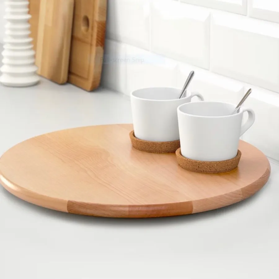 سینی گردان چوبی ایکیا