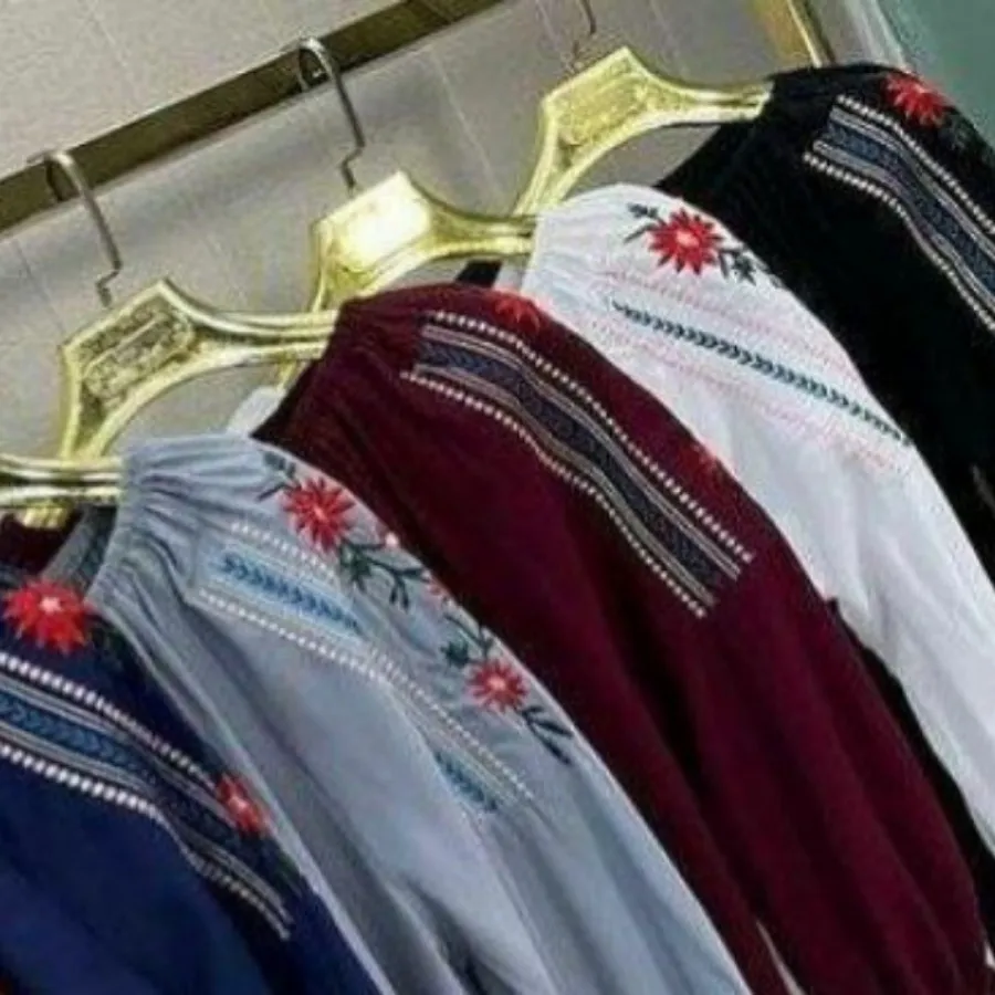 تونیک گلدوزی شمیم