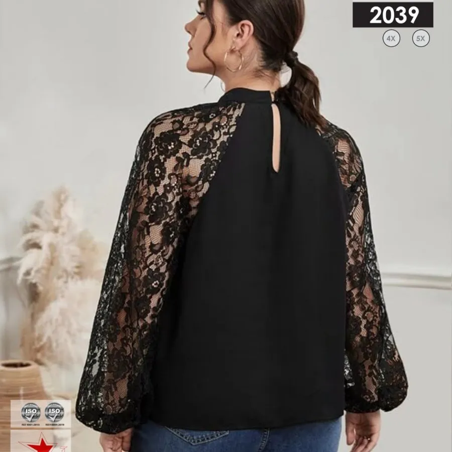 شومیز مجلسی سایز بزرگ