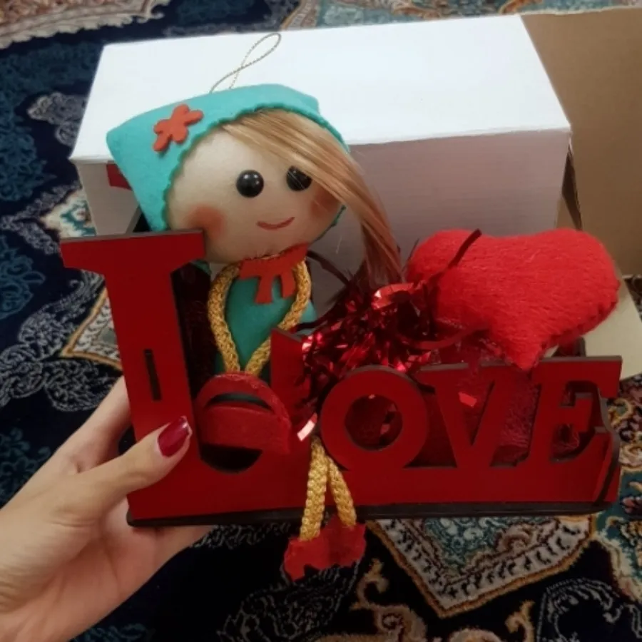 عروسک عشق ولنتاین دکوری