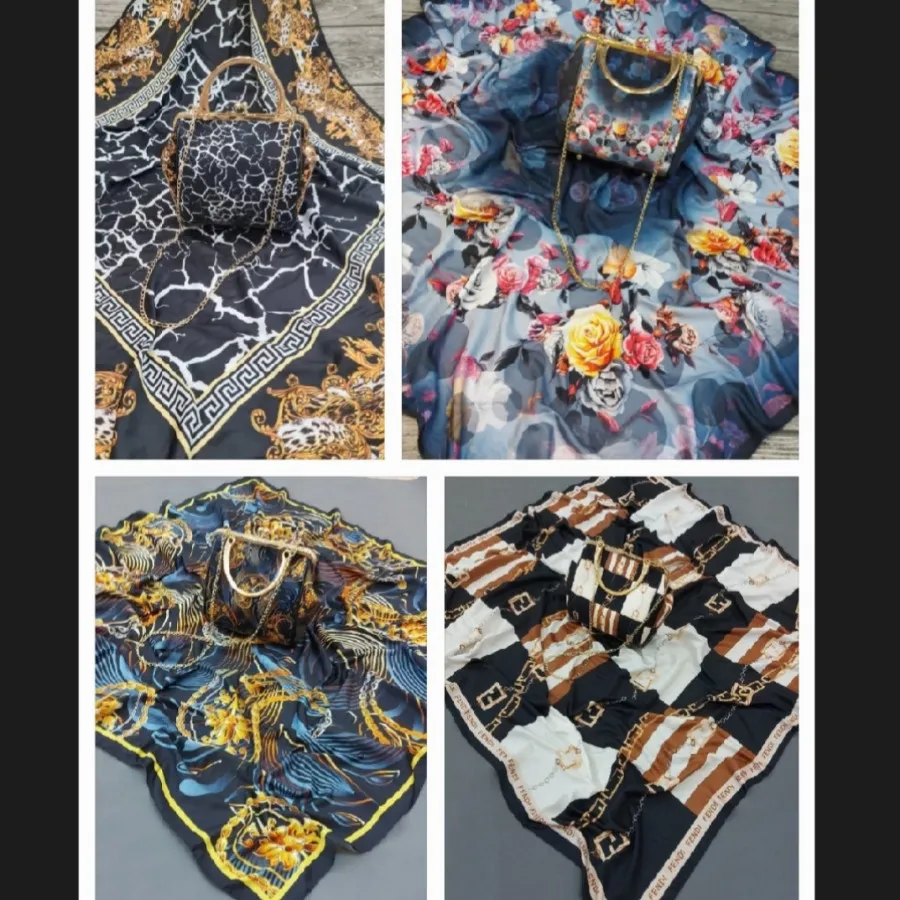 ست روسری و کیف