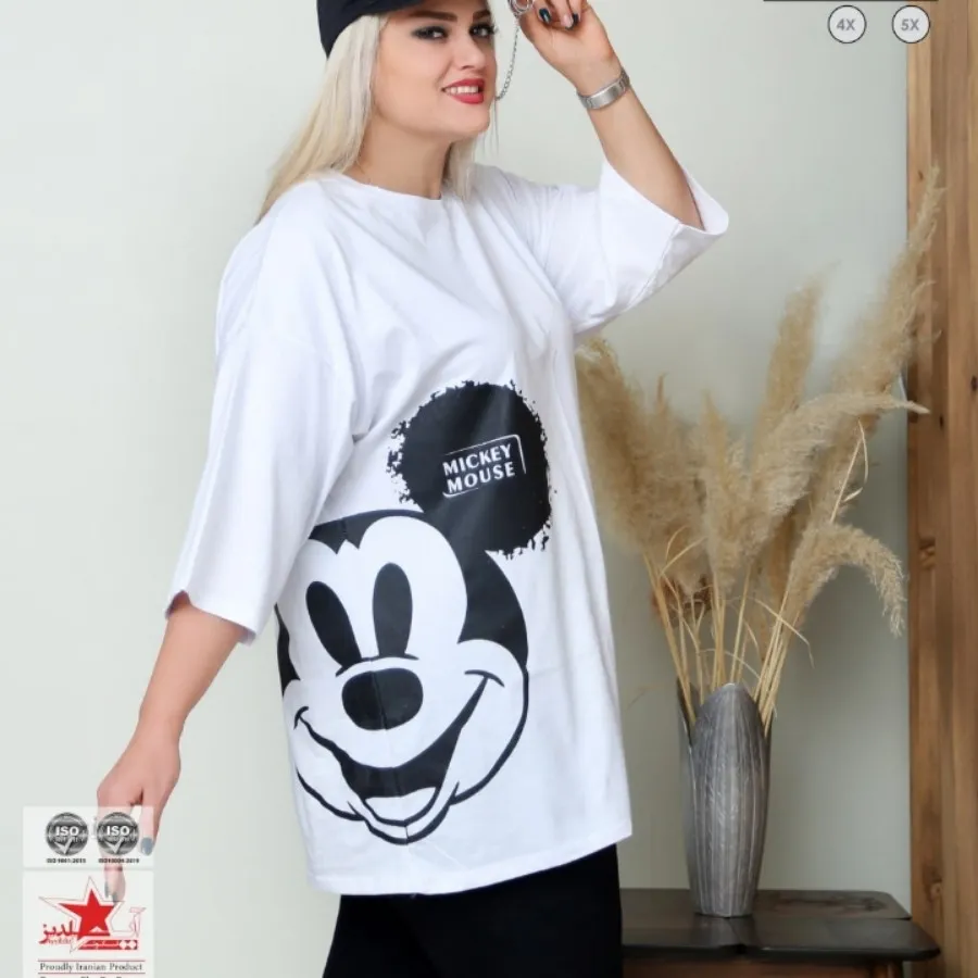 تیشرت لانگ سایز بزرگ