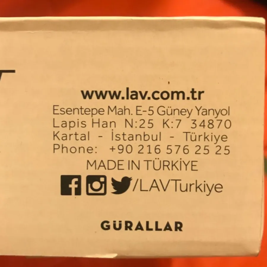 استکان نعلبکی ترک lav dre