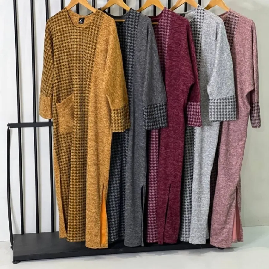 پیراهن مانتویی ملیکا