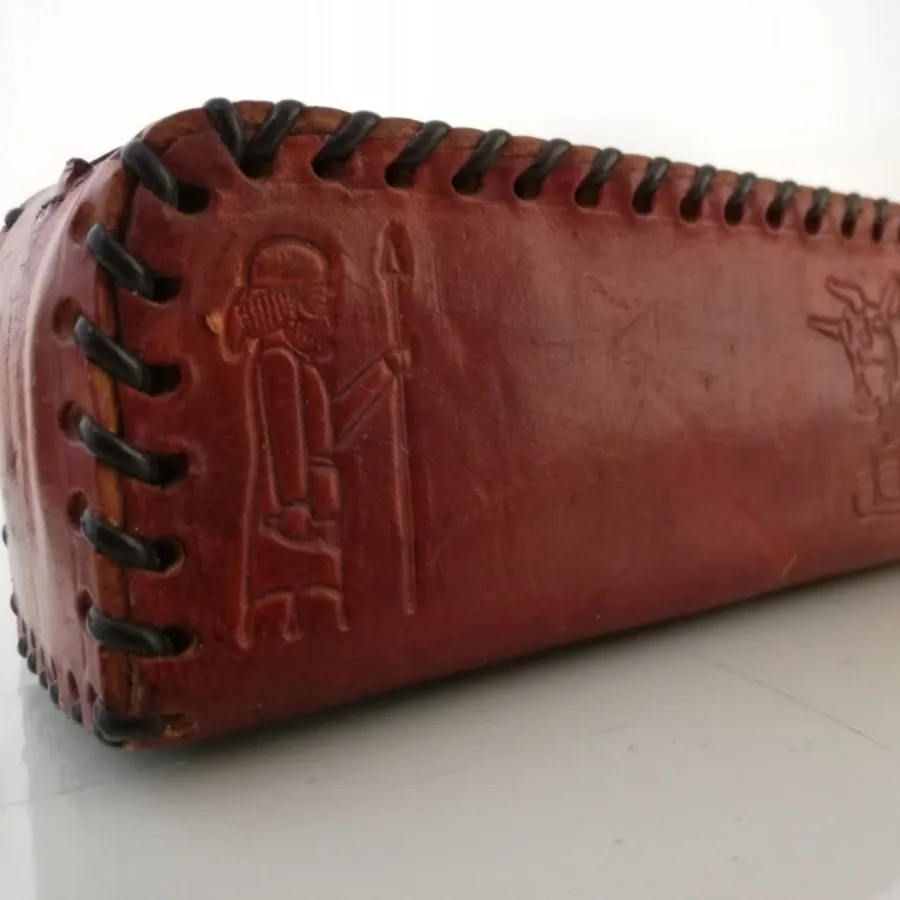 جاقلمی خوشنویسی چرم