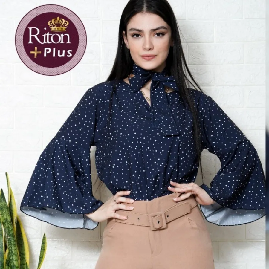 شومیز خالدار