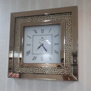 ساعت دیواری  آینه ای