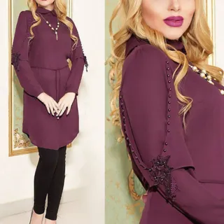 شومیز مجلسی سایزبزرگ تینا