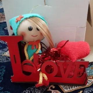 عروسک عشق ولنتاین دکوری