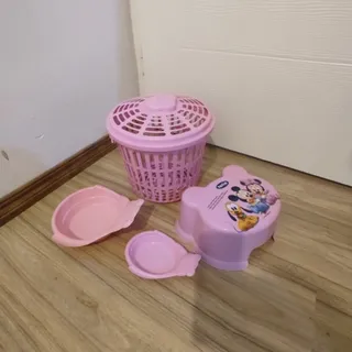 صندل و سطل نوزاد