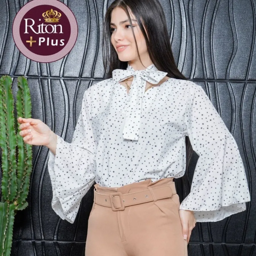 شومیز خالدار