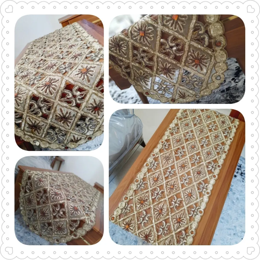 ست رومیزی سرمه دوزی