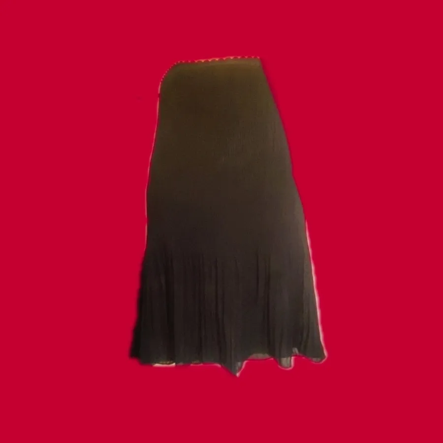 دامن مشکی پلیسه