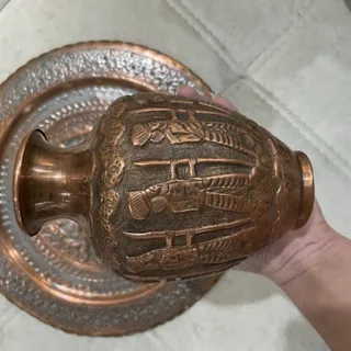 تابلو و کوزه مسی