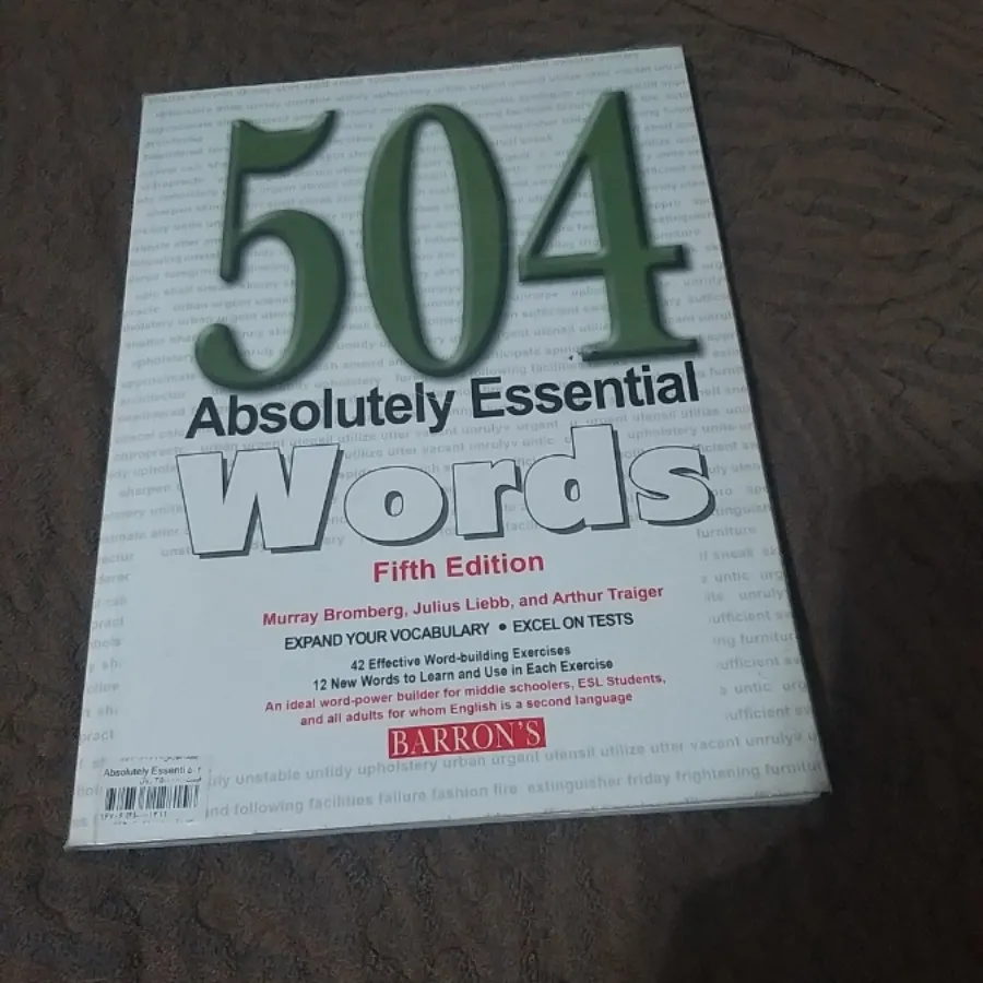 کتاب 504 لغت
