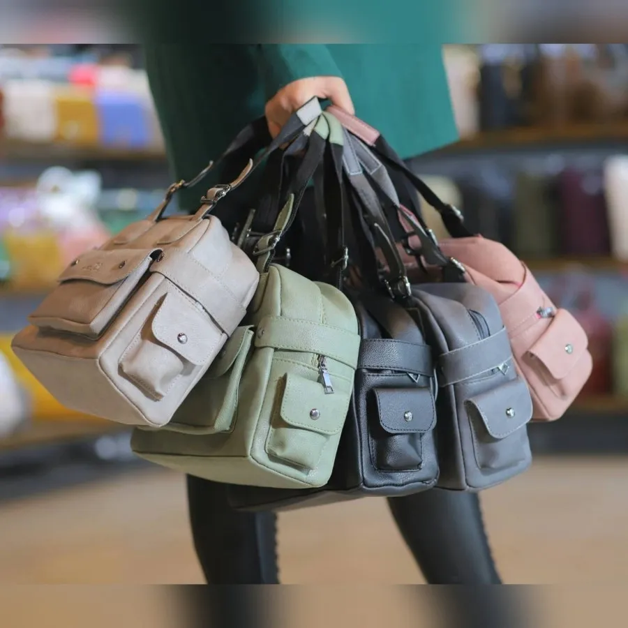 کیف دستی صندوقی بزرگ