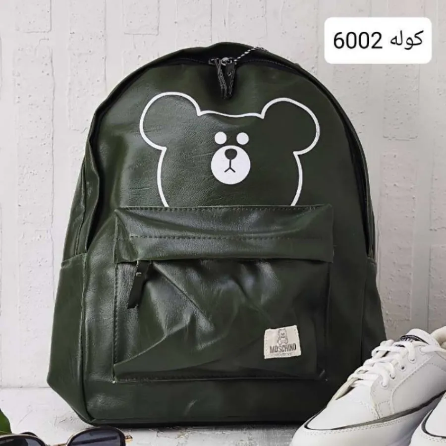 کوله پشتی دخترانه خرسی