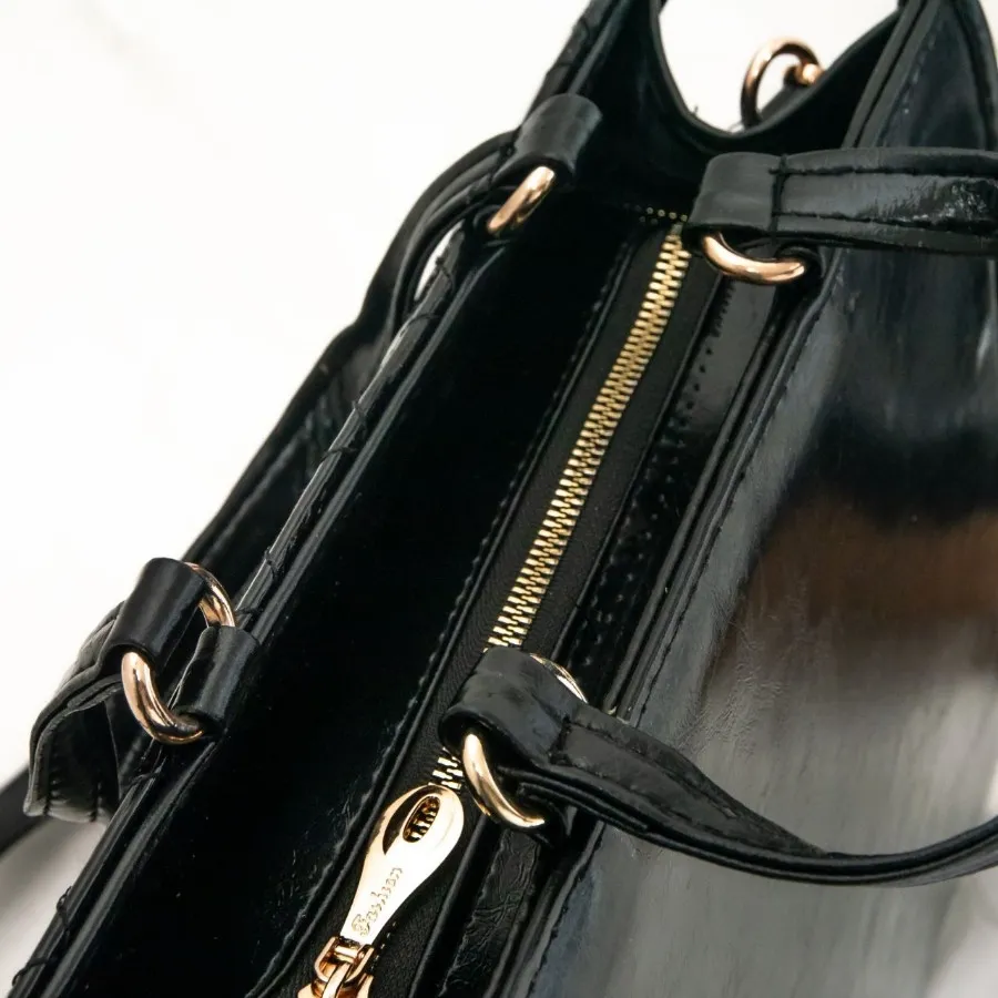 کیف دستی زنانه شنل مشکی