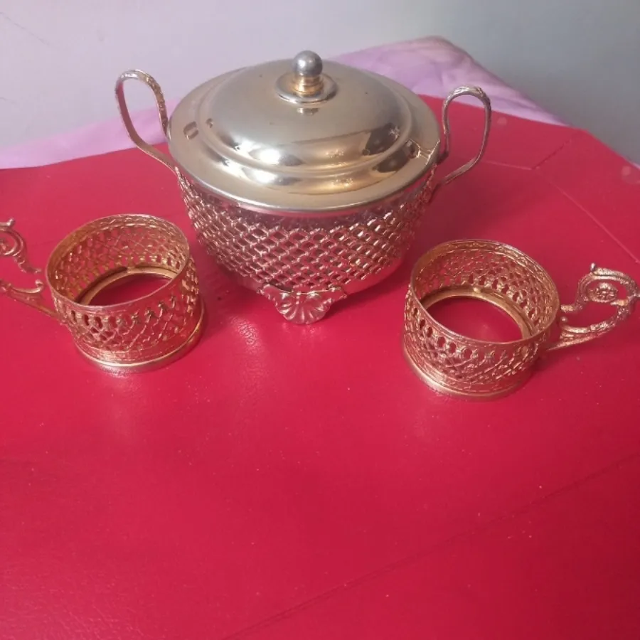 قندان  با گیره چای خوری